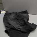 Womens Baggy Jeans Wide Leg Denim Pants Y2k 90s Vintage Hip Hop Loose Long Trousers Streetwear (XX-Large, H28 Black)