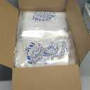 8 LB Ice Bags with Drawstring (500 Count)  Clear Plastic Bags for Storing Ice  Storage Solutions for Home, Party, or Camping