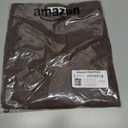 Amazon Essentials Men's Classic-Fit Wrinkle-Resistant Pleated Chino Pant (Available in Big & Tall) (Brown)