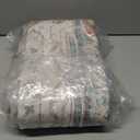 Washable 4x6 Area Rugs, Rugs for Living Room, Low-Pile Water&Stain Resistant Carpet Vintage Distressed Printed Non-Slip Carpet for Bedroom Bathroom Kitchen-Yellow/Brown