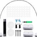 Balloon Arch kit with Base, 9Ft Tall &10Ft Wide Adjustable Balloon Arch Stand Party Backdrop Decoration Tool for Wedding Birthday Baby Shower Halloween Christmas Party