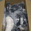 Colorful Lighting Baby Balance Bike Toys for 1 Year Old Boy Gifts, 10-36 Month Toddler Balance Bike, No Pedal 4 Silence Wheels&Soft Seat First Riding on Toys, One Year Old Boy Birthday Gifts. (Black)