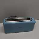 Bella 2 Slice Slim Toaster, Fits-anywhere Kitchenware, 6 Setting Shade Control with Reheat & Cancel Buttons, Fits Sourdough, 10 Long Slot, Anti Jam & Auto Shutoff, 900 Watt, Surf