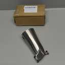 Tub Spout with Pull Down Diverter  Slip-Fit Bathtub Faucet Spout Replacement, 1/2 Copper Pipe Connection, Easy Installation, Universal for Bathroom Shower (Brushed Nickel)