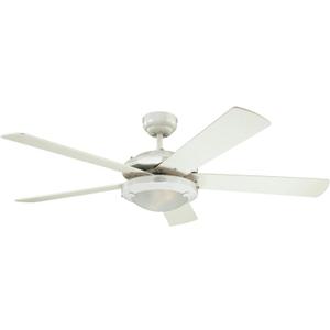 Westinghouse 7233600 Comet Indoor Ceiling Fan with Light, White, Indoor Only