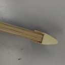 AMZZ Professional 1/2 Violin Bow Brazilwood, Ebony Frog, White Horsehair, Handmade & Balanced for Students & Advanced Players