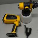 Cordless Paint Sprayer for Dewalt 20V MAX Battery, HVLP Spray Paint Gun with Brushless Motor and 4 Copper Nozzles & 3 Spray Patterns (Battery Not Included)