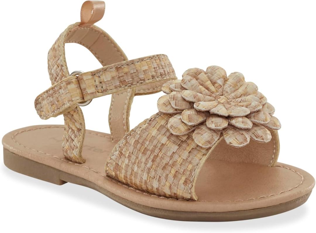 Carter's unisex-child Kaida (5 Toddler, Tan)