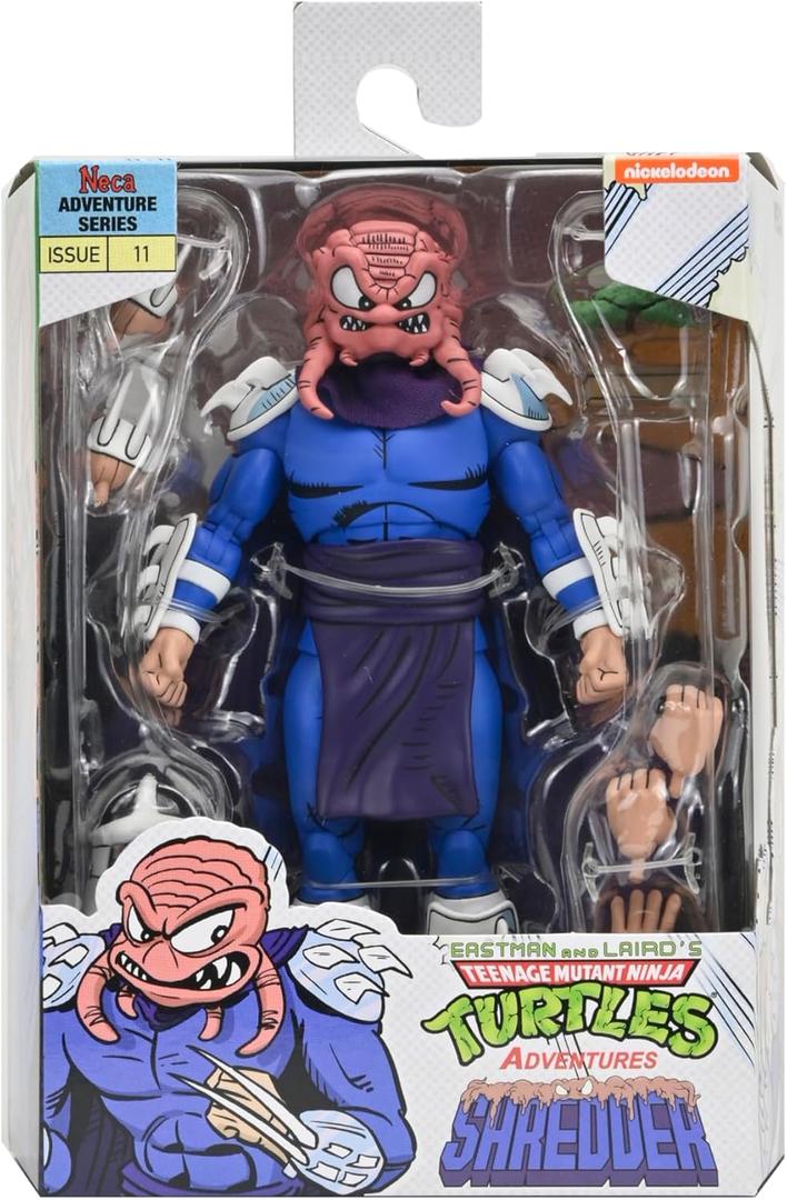 NECA - Teenage Mutant Ninja Turtles (Archie Comics) - 7 Scale Action Figures - Krang/Shredder Figure