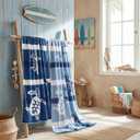 2 Pack Oversized Beach Towel Turtle Starfish Quick Dry Absorbent Bath Pool Towels 72 x 36 Inch Extra Large Ocean Tropical Blanket for Swim Travel Lounge Chair Cover Adult Women Men