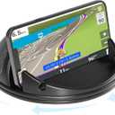 Loncaster Car Phone Holder Mount, [Horizontal 360 Rotatable] Silicone Phone Mount for Car Dashboard, Hands Free Cell Phone Holder Car Compatible with iPhone 16 15 14 13 12 Pro Max Samsung Phones