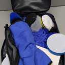 36Pcs Car Detailing Kit, Car Detailing Brush Set, Car Cleaning Kit, Auto Detailing Tools for Interior Exterior Wheels, Professional Car Wash Accessories with Windshield Cleaning Tool and Storage Box (Blue)