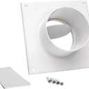 Cinch Wall Plate Adapter, Easy Connect Dryer Hose System by Ziggurat Products