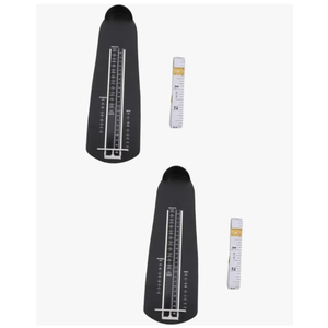 TENDYCOCO 4 Pcs Foot Measuring Device Foot Gauge Infant Feet Measurment Tool Shoe Size Measurement Mens Tools Shoe