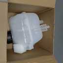 Coolant Overflow Reservoir Tank for 2007-2019 BMW 118i 318i i3 i3s i8 Mini Cooper Countryman Paceman Engine Radiator Expansion Bottle with Cap Replace # 17137823626, 603-332