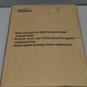 Teamkio Stackable Bamboo Cat Food Organizer, 2-Tier Adjustable FIFO Can Dispenser Space-Saving Storage, Holds Up to 36 Cans - Ideal for Pantry, Cabinet, Countertop