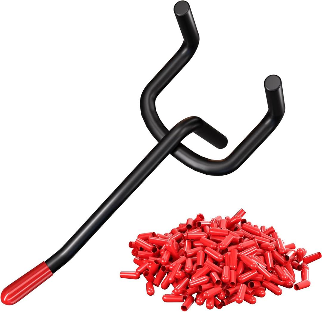 2in 25Pcs Pegboard Hooks for Hanging - Peg Board Organizer Accessories Fit New Metal Peg Board Storge Tool