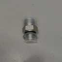 PATIKIL Hex Reducing Nipple Connectors Pipe Adapter 7/8" Male 37 Flare JIC x 3/8" g Male, Pipe Fitting Reducer Nipple Adapter Plated Steel Hydraulic Fitting