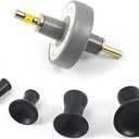 Valve Lapping Tool Kit, Grinding Attachment Tools for Valves with 5 Suction Plates, Universal Automotive Valve Repair Accessories for Small Engine with Operating Speed of 1000-1250 RPM