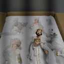 Nativity Set 12 Pieces Christmas Scene White Indoor Catholic Manger Set 8 Inches Tabletop Holiday for Home Decoration Statue Figurine Church Xmas Vintage Desktop Resin Collectible Chapel Decor