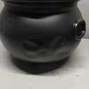 Union Products Black 16 Inch Spooky Witch Cauldron for Indoor and Outdoor Halloween Decoration and Trick or Treat Candy Container, Black