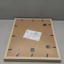 16x20 Picture Frame with Mat for 11x14 Set of 3, Natural Wood Grain 16x20 Frames for Wall Mounting (3 Pack, Natural)