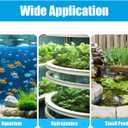 AQUANEAT Aquarium Air Pump 300GPH, for up to 200 Gallon Fish Tank, Powerful Hydroponic Aerator Pump, Adjustable Oxygen Bubbler