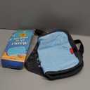 Hikenture Beach Pillow for Sand, Washable Inflatable Pillows for Pool, Portable Camping Pillows with Removable Cover, Soft Air Sand Pillow Built-in Sandbag (1)