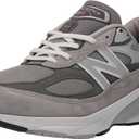New Balance Men's Made in USA 990v6 Sneakers (8.5, Grey/Grey)