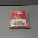 5 x Colorful Happy Birthday Banner with 12pcs Pennant Banner Flags, Rainbow Happy Birthday Sign with Shiny Gold Letters, Party Decorations for Boys Girls, DIY Party Supplies (Multi-color)