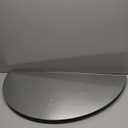 32"×16" Half Moon LED Mirror for Bathroom, LED Vanity Mirror with Anti-Fog, Backlit Bathroom Mirror with Lights, Irregular Round Smart Mirror with Dimmable 3-Color Lights,Tempered Glass