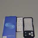 Ghostek Atomic Slim iPhone 17 Pro Case, Compatible with Apple MagSafe Accessories, Aluminum Metal Bumper, Shockproof Drop Protection (6.3 Inch, Black)