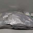 Lifewit 6 Pack Clothes Storage Bins with Lids, Foldable Blanket Storage Bags with Zippers, Clear Window and Reinforced Handles, Closet and Organization for Clothing, Sweater, Comforter, Bedding, Gray