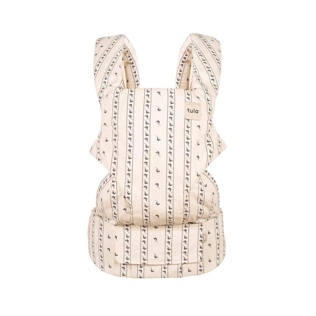 Baby Tula Explore Cotton Baby Carrier 7  45 lb, Adjustable Newborn to Toddler Carrier, Multiple Ergonomic Positions Front and Back, Soft and Supportive  Tula Coast, Folklore