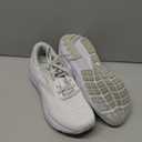 Brooks Womens Ghost 16 Neutral Running Shoe (8.5, White/White/Grey)
