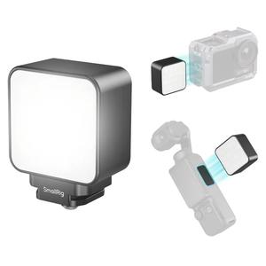 SmallRig Magnetic Mini LED Video Light for Action Cameras, 3000K-6000K, 500mAh Battery, for DJI OSMO Action 6/5Pro/4/Pocket 3/Nano, for GoPro Light, for Insta360 Ace, for Xtra Muse Accessories- 5446