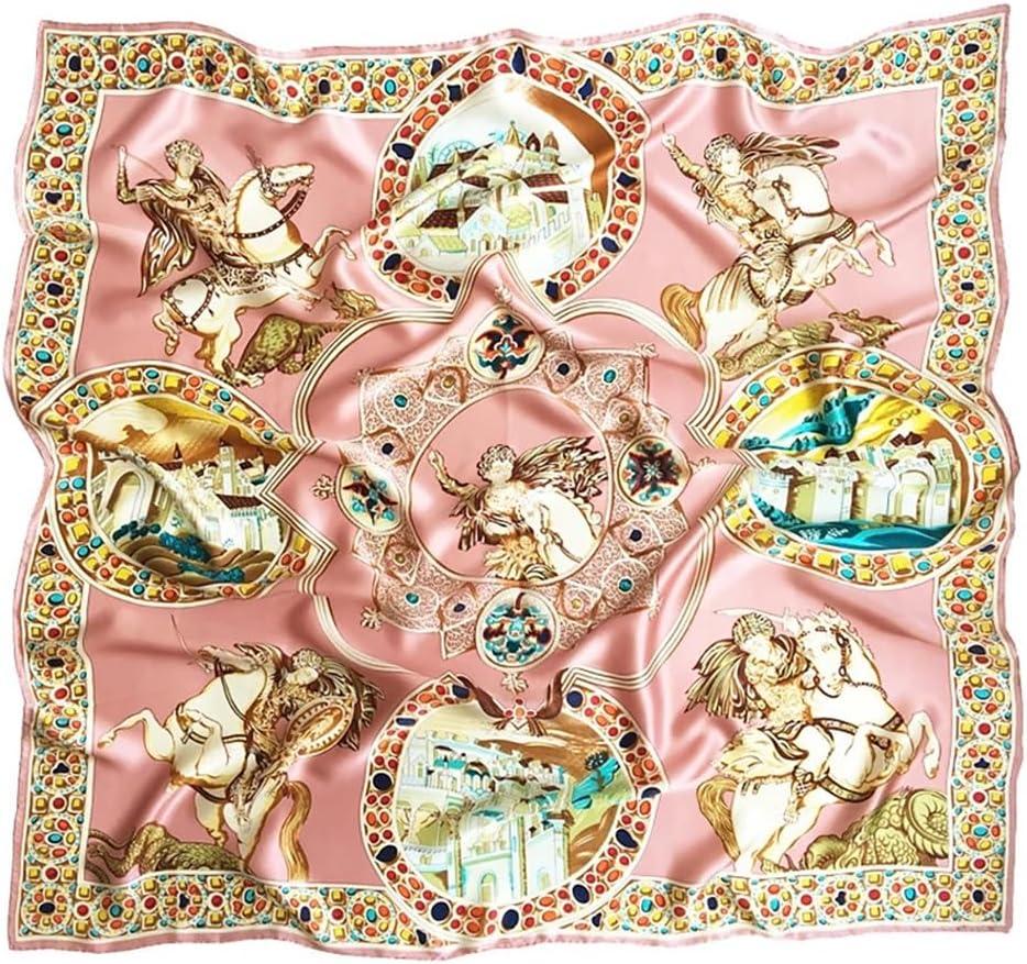 100% Pure Mulberry Silk Scarf 43*43 Large Square Lightweight Headscarf Womens Hair Wraps Shawls with Gift Packed