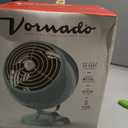 Vornado VFAN Mini Classic Vintage Metal Desk Fan, 2-Speed, Adjustable Tilt, Personal Air Circulator for Bedroom, Office, Dorm Room, Portable Quiet, Vintage Green, Green, Mini (VFAN Mini) (Pack of 1)