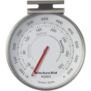 KitchenAid 3-in Dial Oven Thermometer, Temperature Range: 100F to 600F