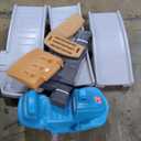 Step2 Up & Down Roller Coaster Kids Ride On Toy, Push Car, Indoor/Outdoor Playset, Made of Durable Plastic, Max Weight 50 lbs., for Toddlers 2-5 Years Old, Gray & Blue