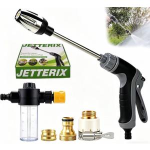 Pressure Nozzle Multi Function Hose Spray Tool for Car Cleaning, Garden Watering And Outdoor Surface Use