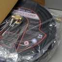 Tool Daily 15 Inch Pressure Washer Surface Cleaner with 3 Wheels, 2 Extension Wands, Surface Cleaner for Pressure Washer Attachment for Concrete, Driveway, Sidewalk, Patio, 3600 PSI