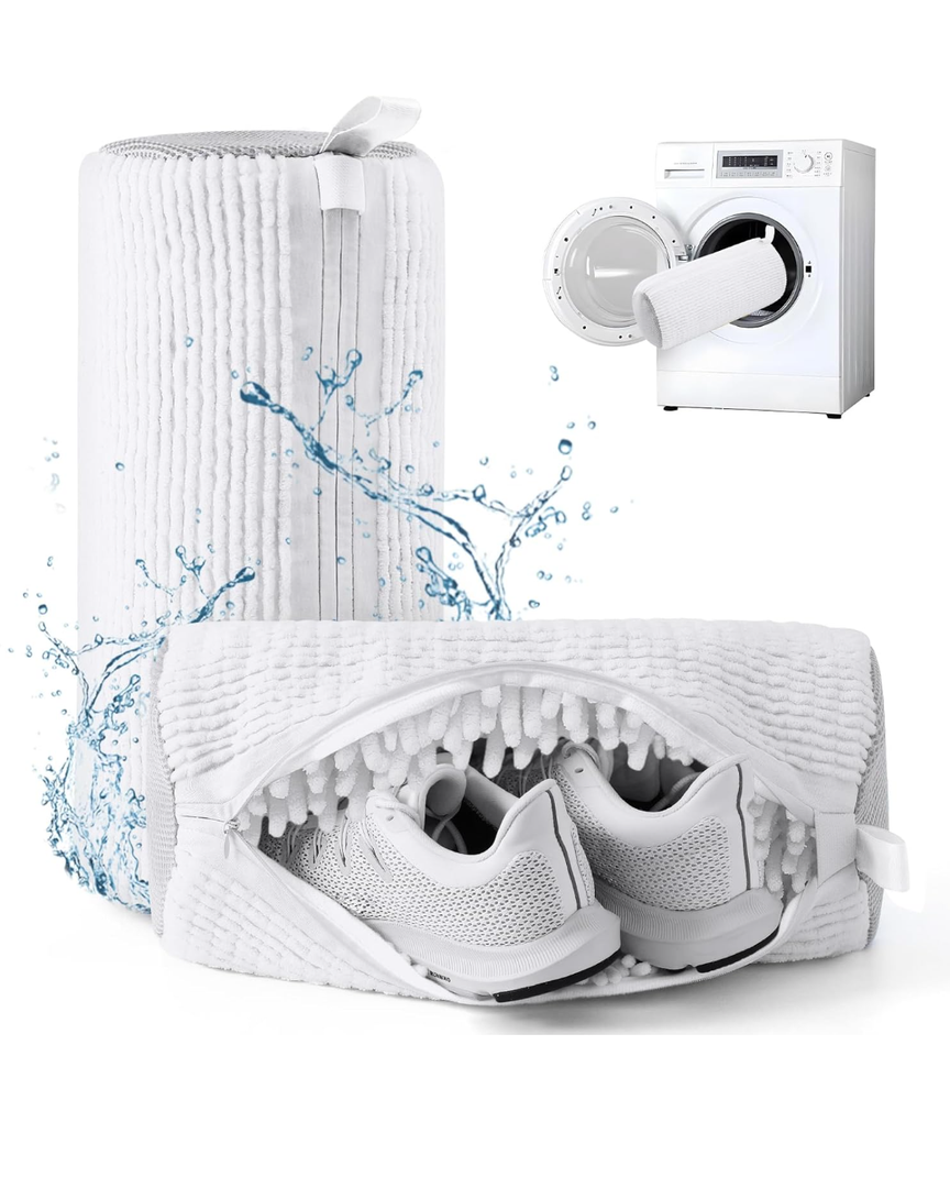 Shoe Washing Machine Bag,Shoe Laundry Bags for Sneakers, Reusable Shoe Cleaning Bag for All Shoe Sizes 2 Pcs Shoe Washing Machine Bag,Shoe Laundry Bags for Sneakers, Reusable Shoe Cleaning Bag for All Shoe Sizes 2 Pcs
