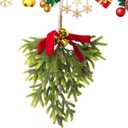 Christmas Swag Wreath | Bell Greenery Wreath - Greenery Pine Swag | for Holiday Christmas Family Friend Outdoor Home Door Wall Stairway