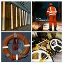 SWRT Reflective Tape 2 Inch x 160 Feet DOT-C2 Shining Star Fade Resistant White Reflective Tape Outdoor Waterproof Strong Adhesive Safety Warning Tape Reflector Conspicuity Tape for Trailer Truck Bike