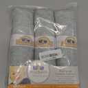 BlueSnail Quilted Thicker Waterproof Changing Pad Liners 3 Count(Gray 13 x 27)
