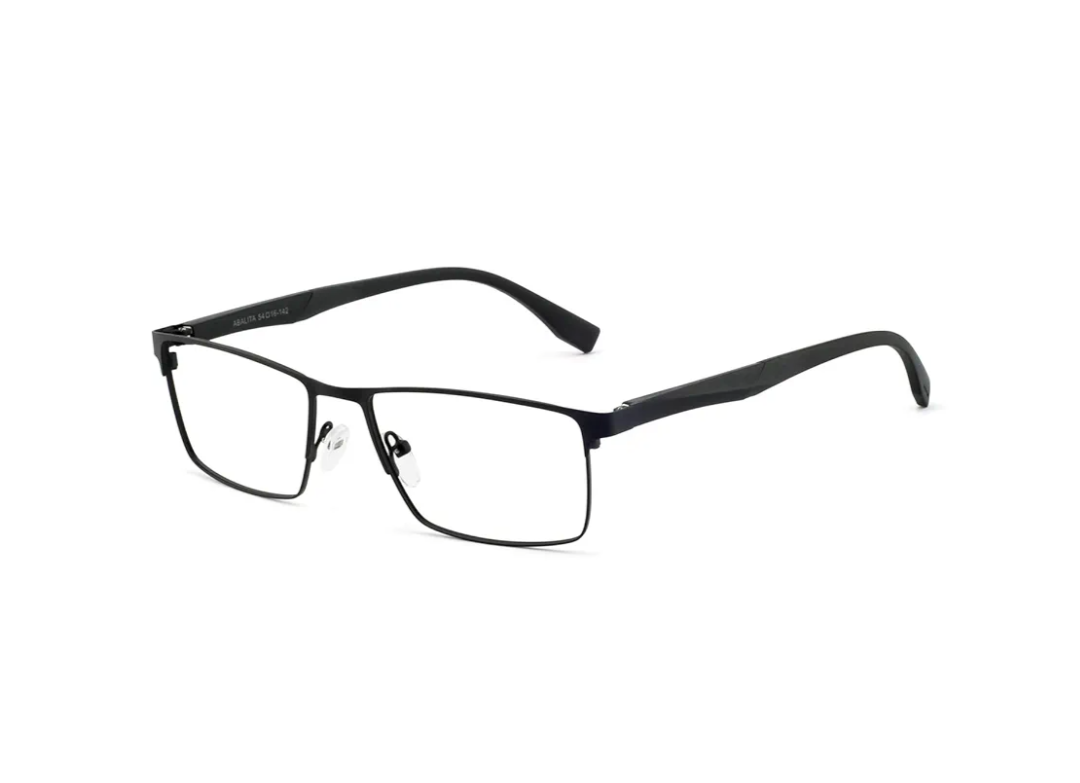 OCCI CHIARI Anti Blue Light Glasses for men - Computer Glasses Men - Black Eyewear Frame - Game Glasses for Men