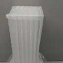 6 PCS Plastic Plant Tray Saucer, Rectangular Window Sill Plant Tray for Indoors Outdoor Flower Pots for Window Shelf, Clear Thick Plastic Plant Trays for Succulent Pot, Square Plant Saucers (Transparent)