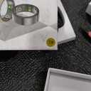 Smart Ring for Women & Men, Sleep and Stress Fitness Tracker (Gold 7)
