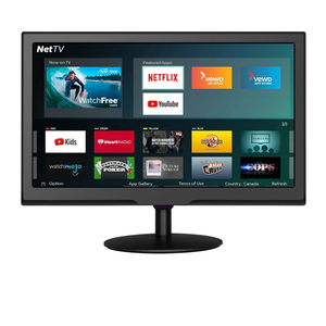 Jexiop 20inch Smart TV,Full HD 1080p LED Flat Screen with ATSC TV,with Built-in HDMI USB Suitable for Kitchen Kid's Room Basement or RV Camper